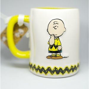 Charlie Brown Good Grief Snoopy Peanuts Rae Dunn mug